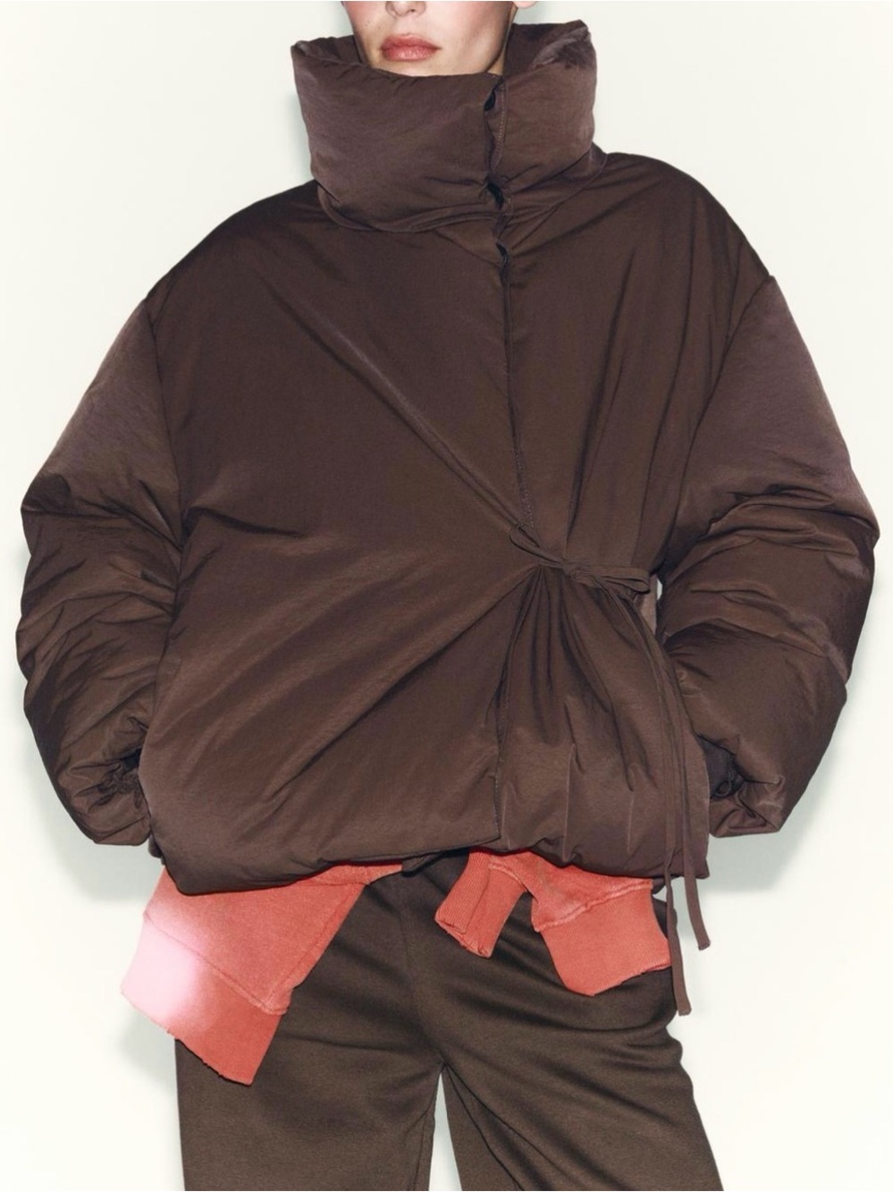 ZARA WATER REPELLENT & WIND PROTECTION PUFFER ANORAK NWT XS/S